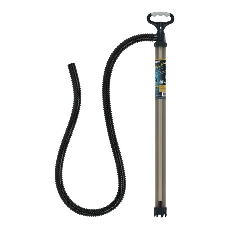 Underhill Big Gulp Pro Siphon Suction Water Pump 36 Inch Length with 72 Inch Outlet Hose, For Fluid Transfer, Water Removal, A-G3672CK - Image 1